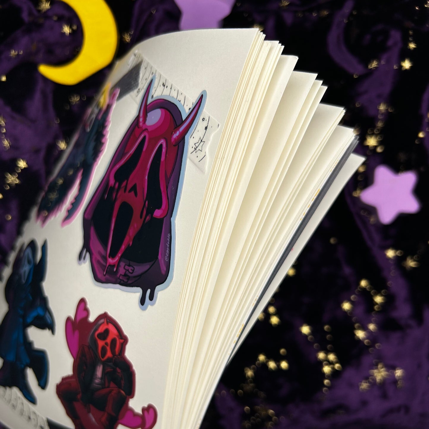 Reusable Sticker Book | Cryptid Tracking Journal