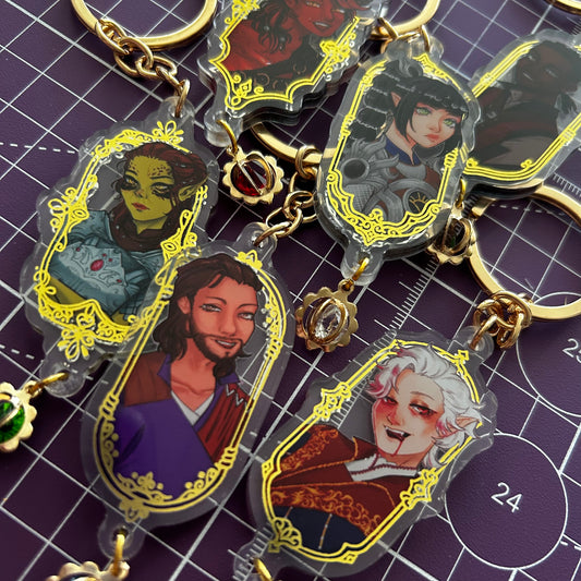 Acrylic Charms | Baldur's Gate 3
