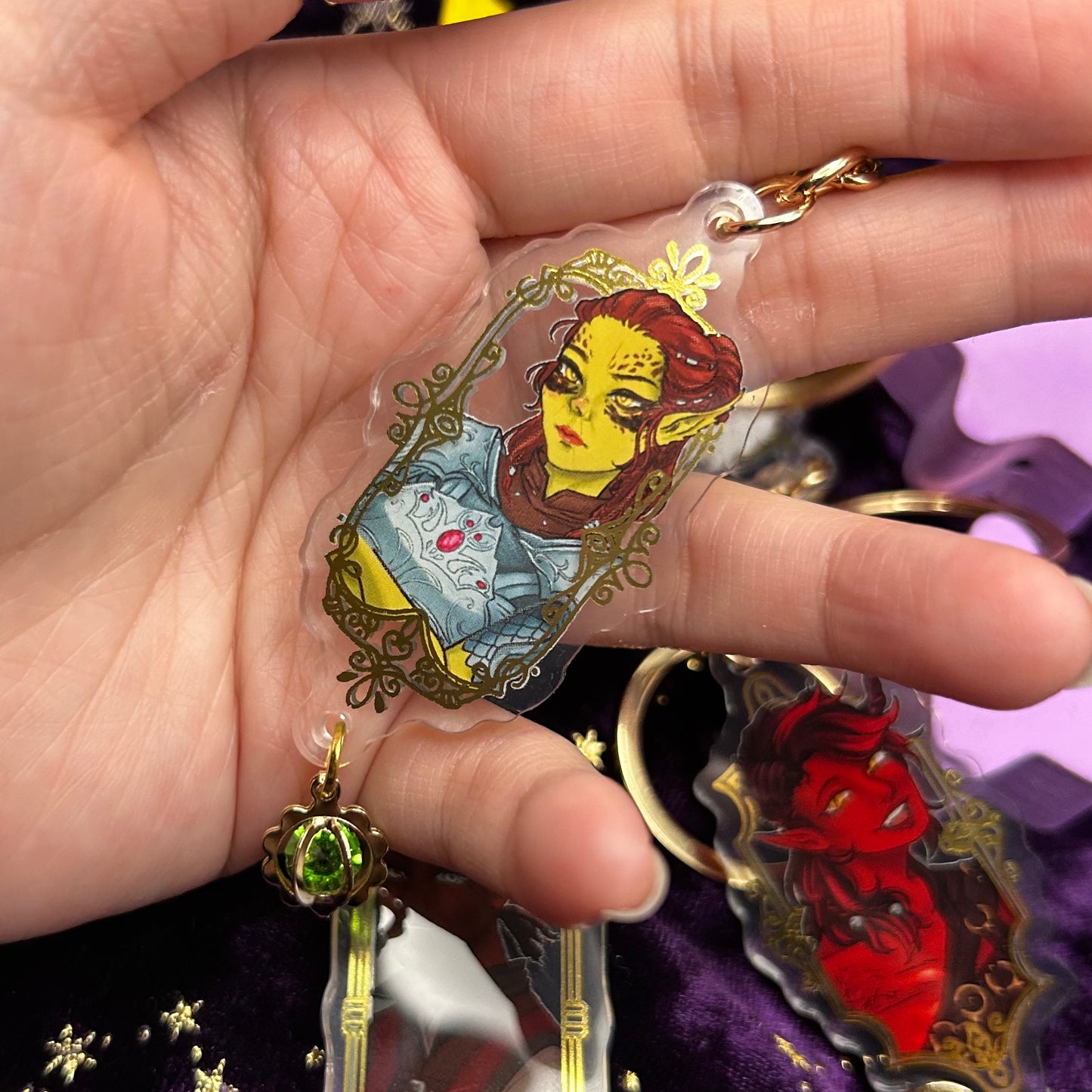 Acrylic Charms | Baldur's Gate 3