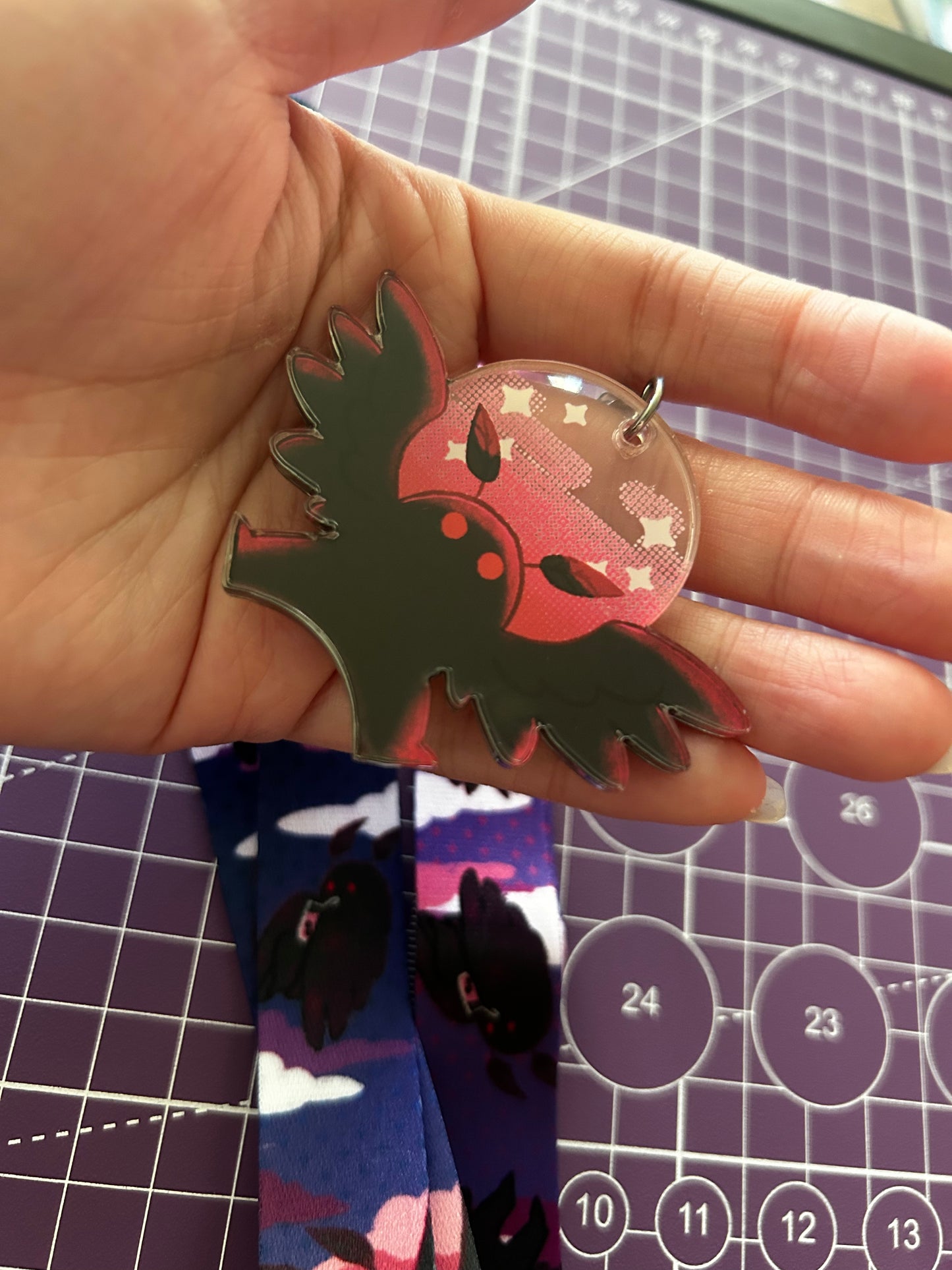 Lanyard w/Acrylic Charm | Cryptid Boogaloo