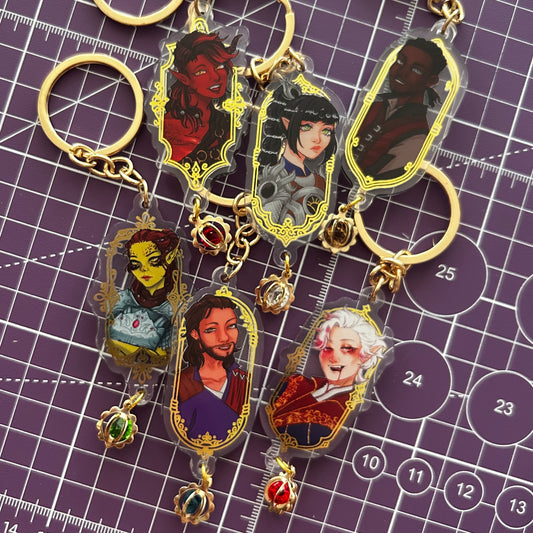 Acrylic Charms | Baldur's Gate 3