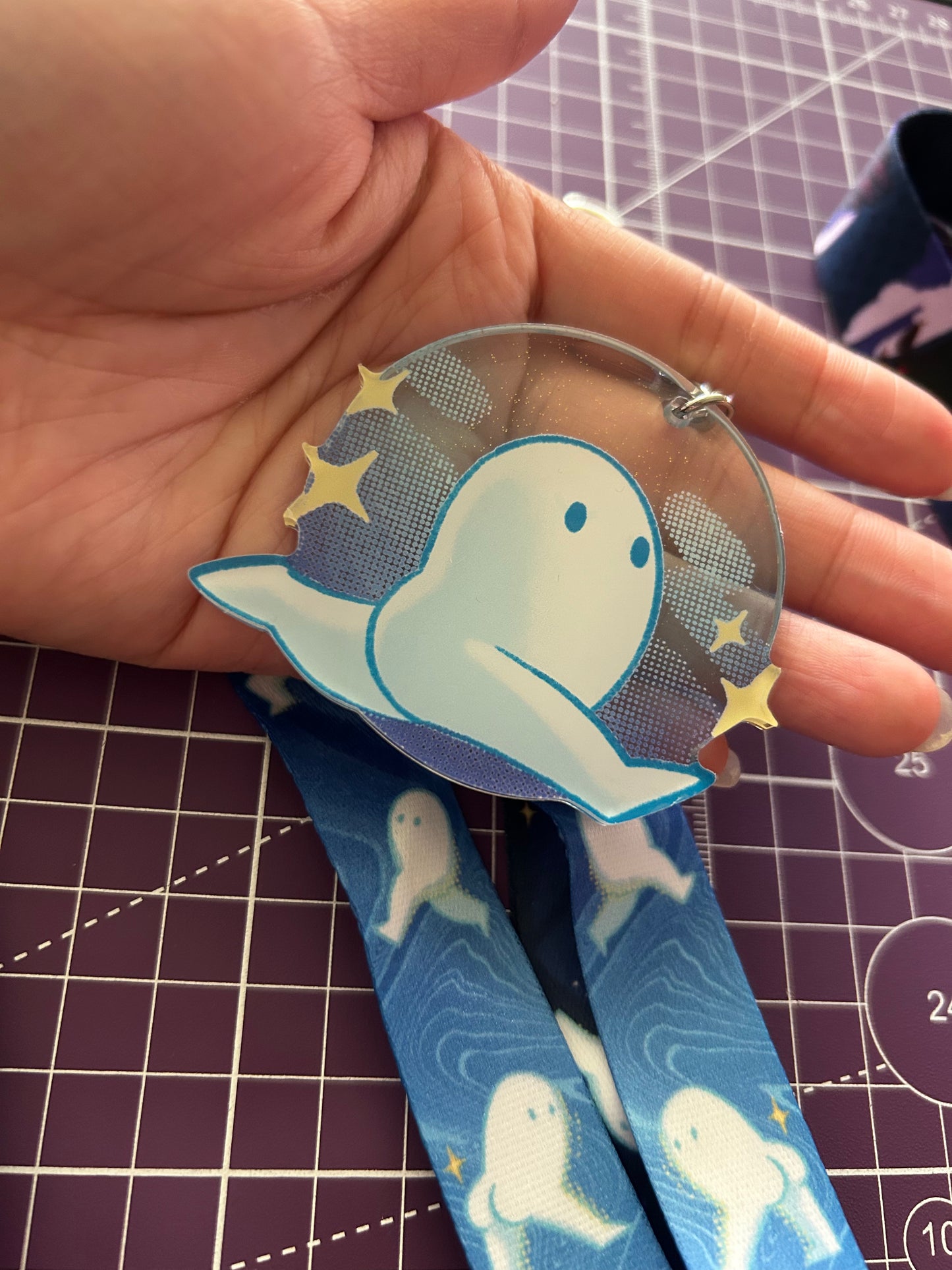 Lanyard w/Acrylic Charm | Cryptid Boogaloo