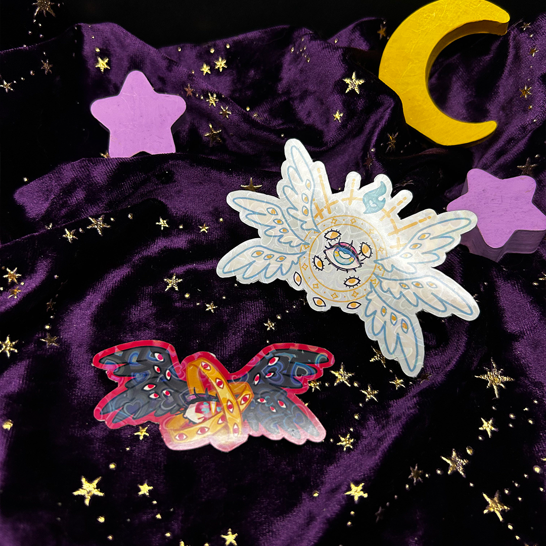Vinyl Stickers | Holographic Fantasy