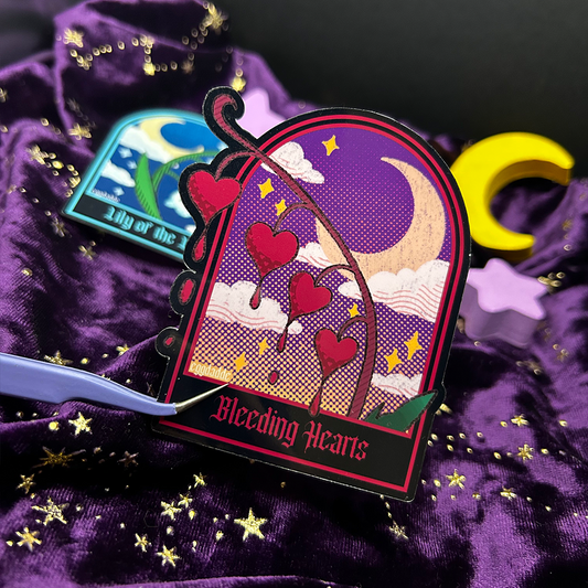 Vinyl Stickers | Spooky Flowers