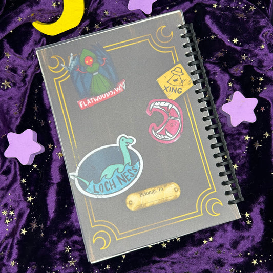 Reusable Sticker Book | Cryptid Tracking Journal