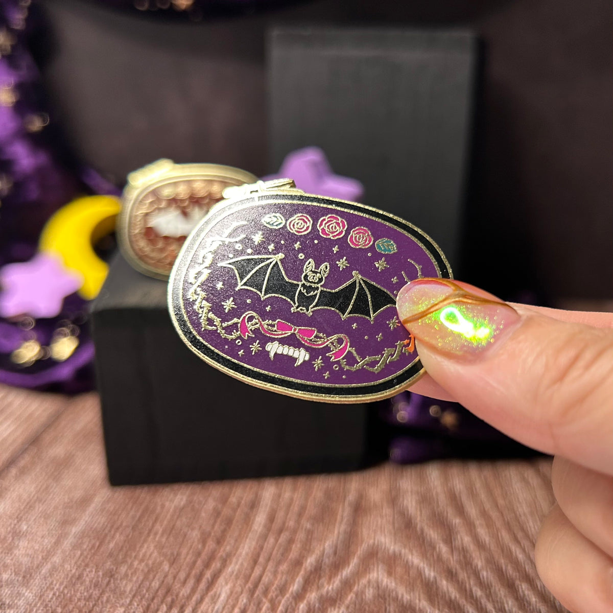 Enamel Pins | Vampire Hoop