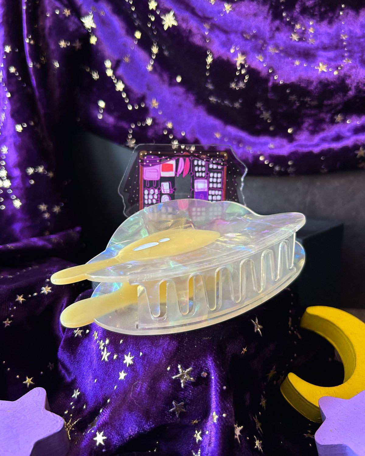 Hair Claw | Drippy Egg [READY TO SHIP]