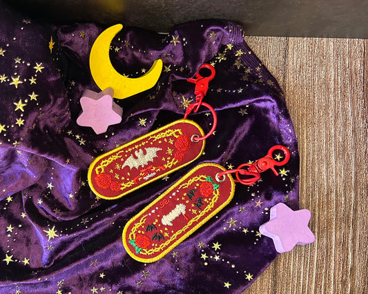 Embroidered Jet Tag | Vampire Coded