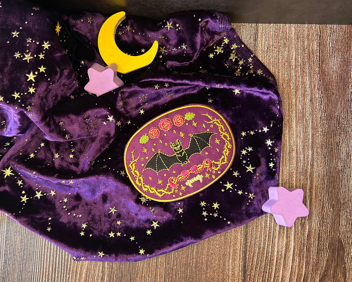Embroidered Patch | Vampire Hoop