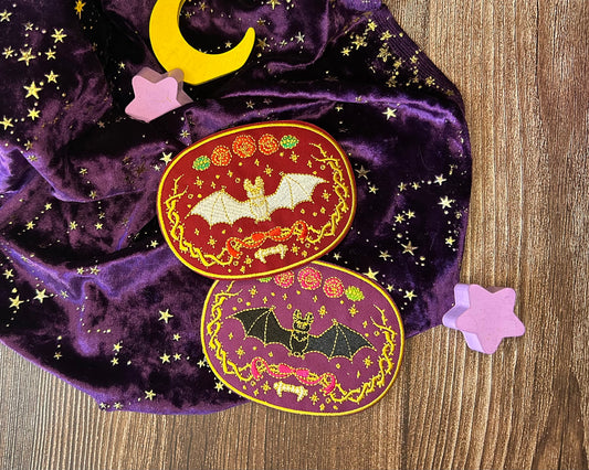 Embroidered Patch | Vampire Hoop
