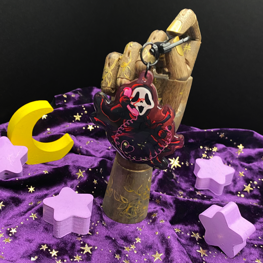 Acrylic Charms | Ghostie "Hello?"