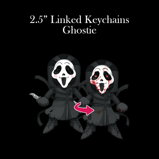 Acrylic Linked Charms | Ghostie