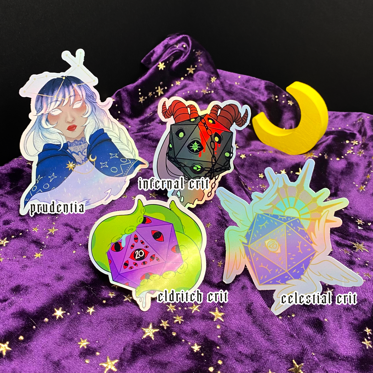 Vinyl Stickers | Holographic Fantasy