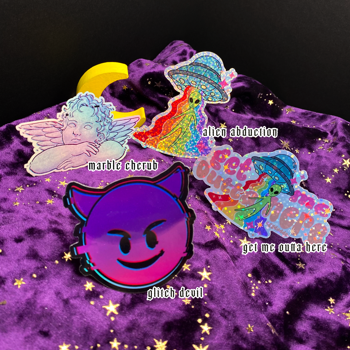 Vinyl Stickers | Holographic Fantasy