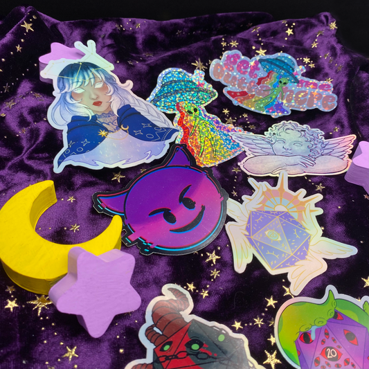 Vinyl Stickers | Holographic Fantasy