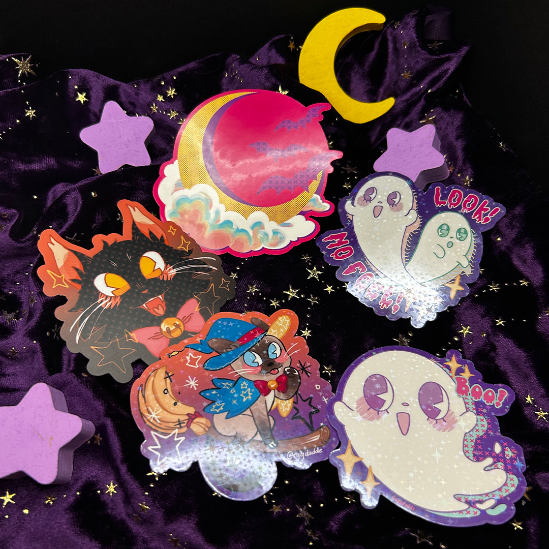 Vinyl Stickers | Spooky Guys